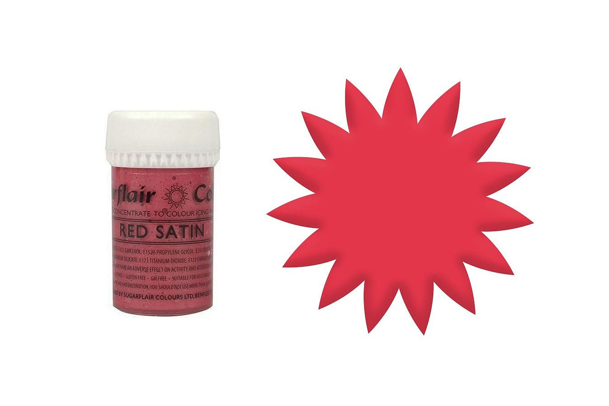 Sugarflair Concentrated SATIN 25g Food Colouring Paste Gel - image 3