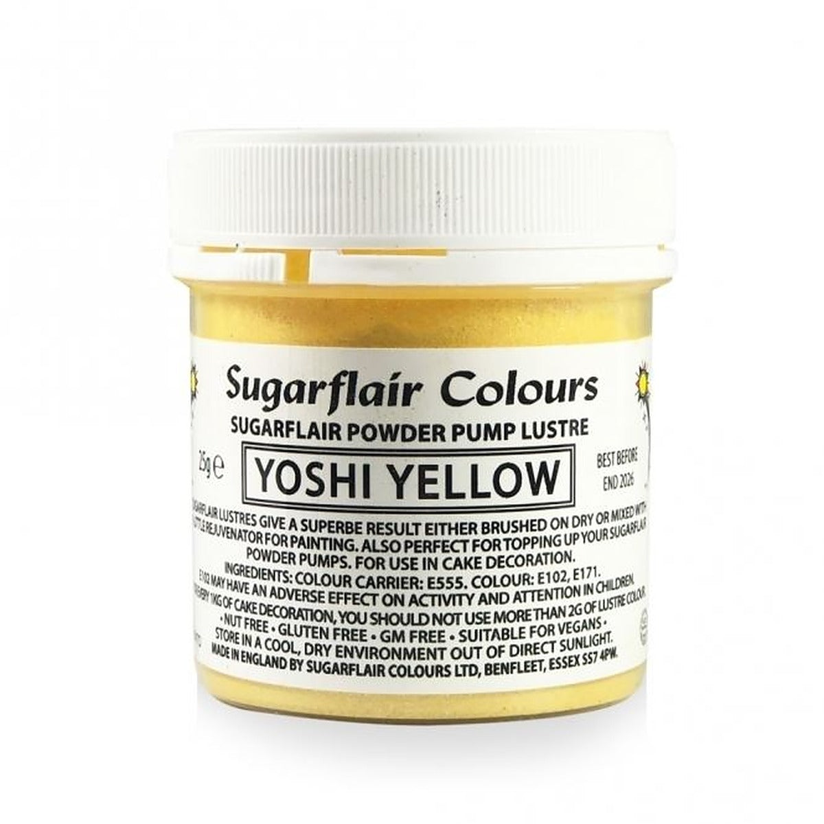 Sugarflair Powder Pump Lustre Refill 25g - All Colours - image 23