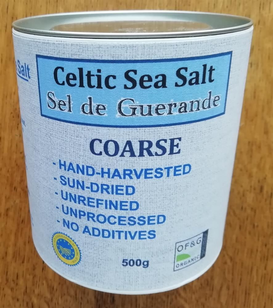 Food Alive Bucket of Celtic sea salt/ Sel de Guerande 500g
