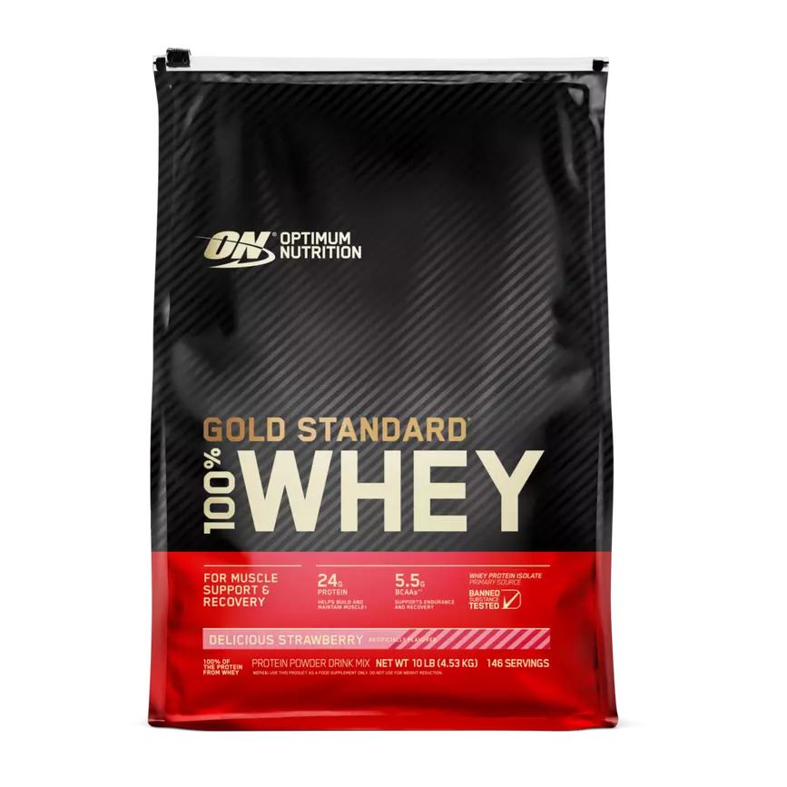 Optimum Nutrition Gold Standard 100% Whey Protein Powder - 900g/2.2kg/4.5kg