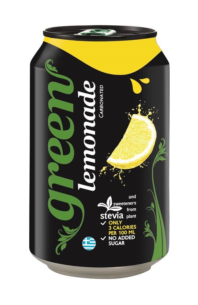 Green Cola Green Lemonade Can 330ml - 6 Pack