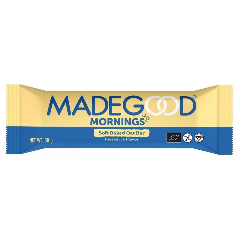 MadeGood Morning bar Single Serve Blueberry 30g - 10 Pack