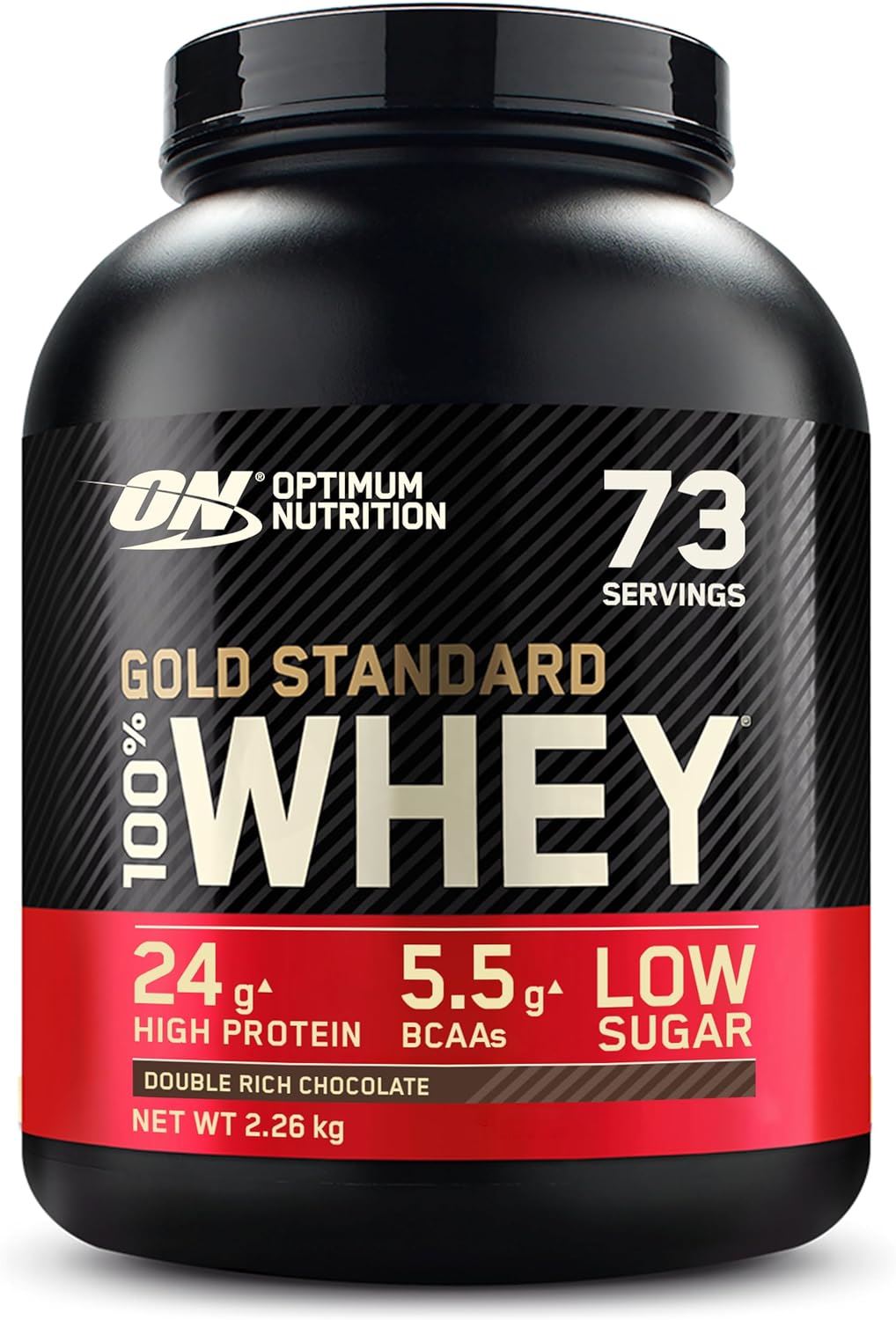 Optimum Nutrition Gold Standard 100% Whey Protein Powder - 900g/2.2kg/4.5kg