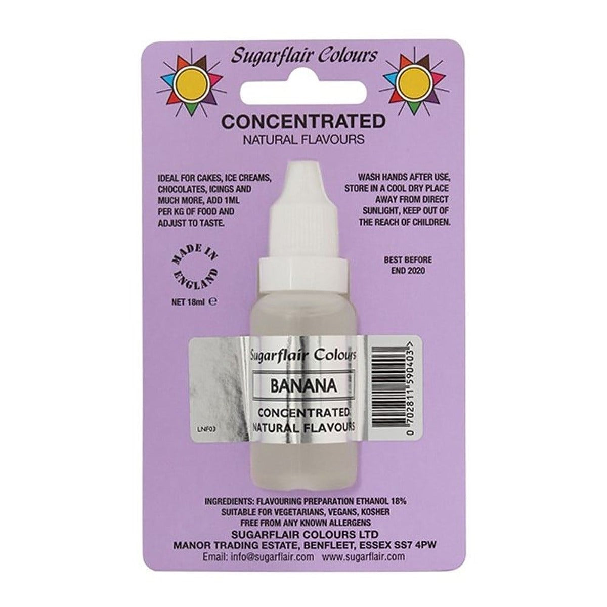 Sugarflair Concentrated NATURAL Food Flavours - 18ml - image 36