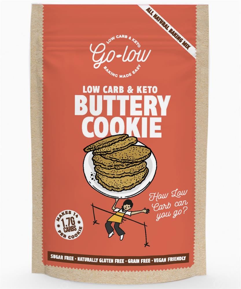 Go Low Baking Keto & Low Carb Buttery Cookie Baking Mix 179g