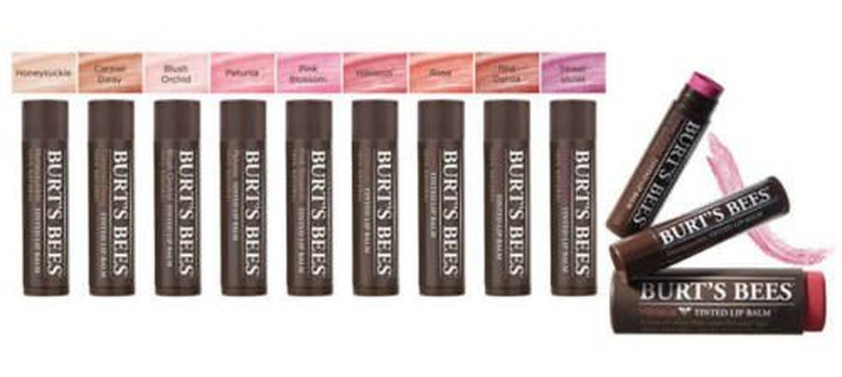 Burt's Bee Tinted Lip Balm 100% Natural - All Shades - image 3