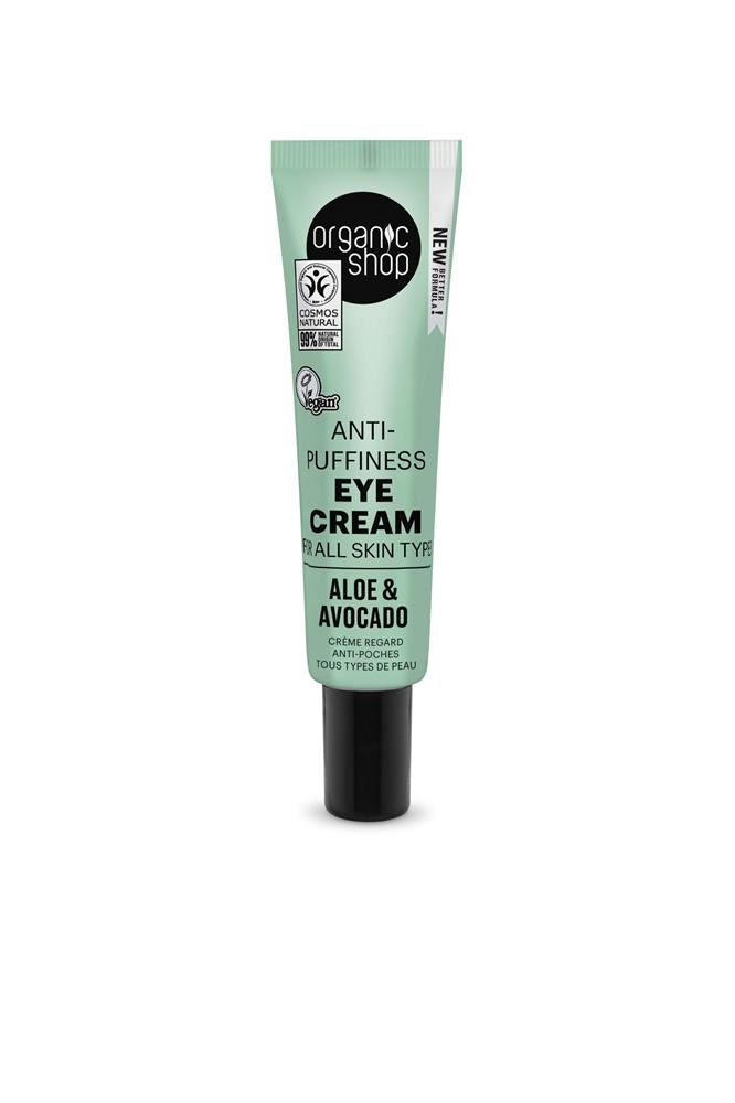 Organic Shop OS Anti-puffiness Eye Cream Aloe&Avocado 30ml