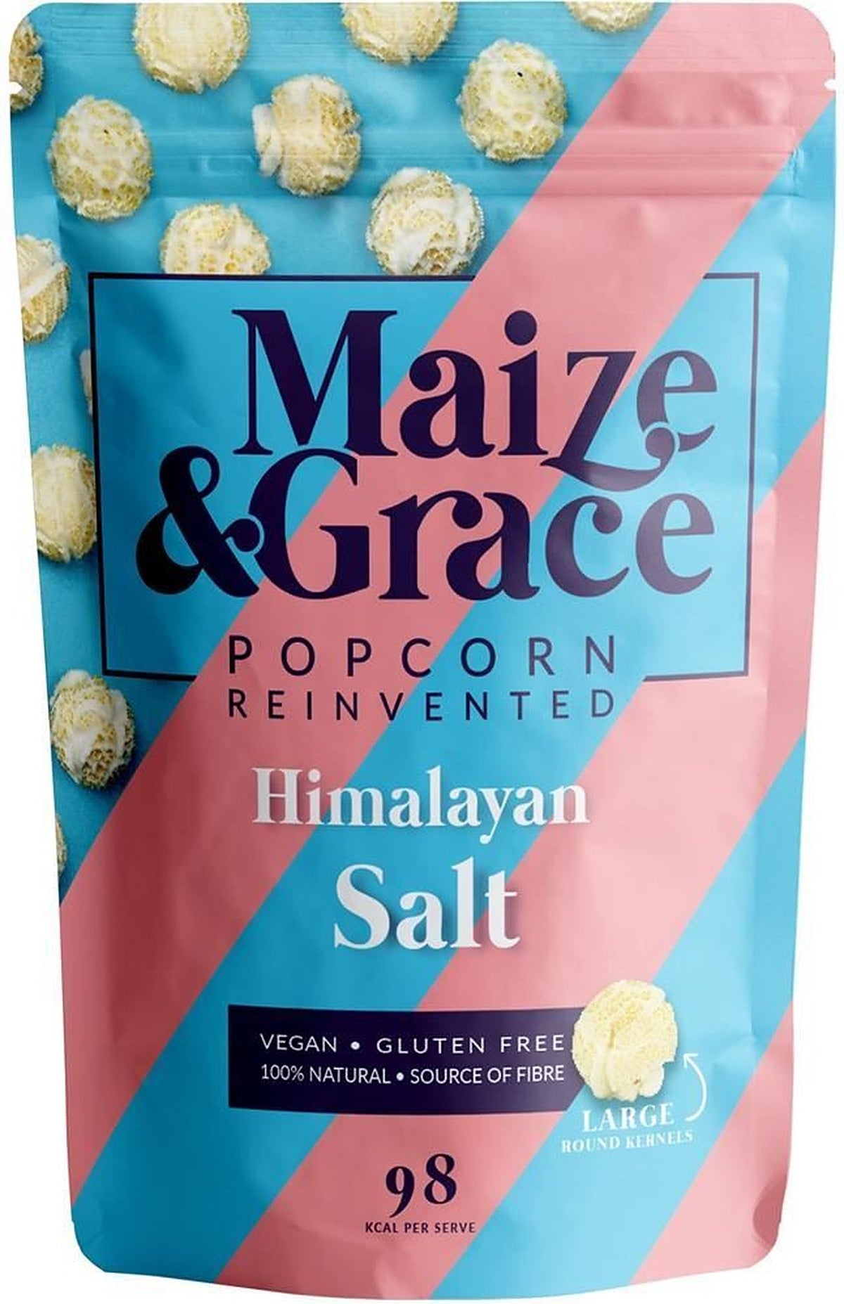 Maize and Grace Himalayan Salt Popcorn 46g - 8 Pack