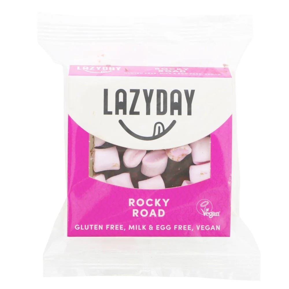 Lazy Days Lazy Day Rocky Road Single 50g - 12 Pack