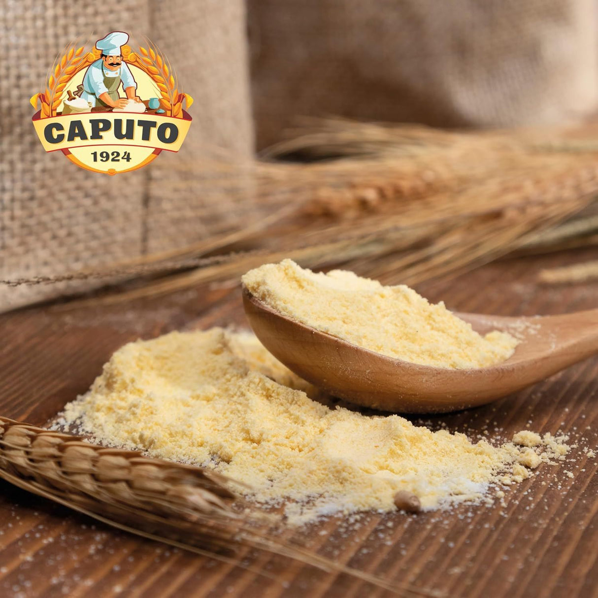 Caputo Farina Semola Double Milled Rimacinata Semolina Flour 1kg - Pack of 2