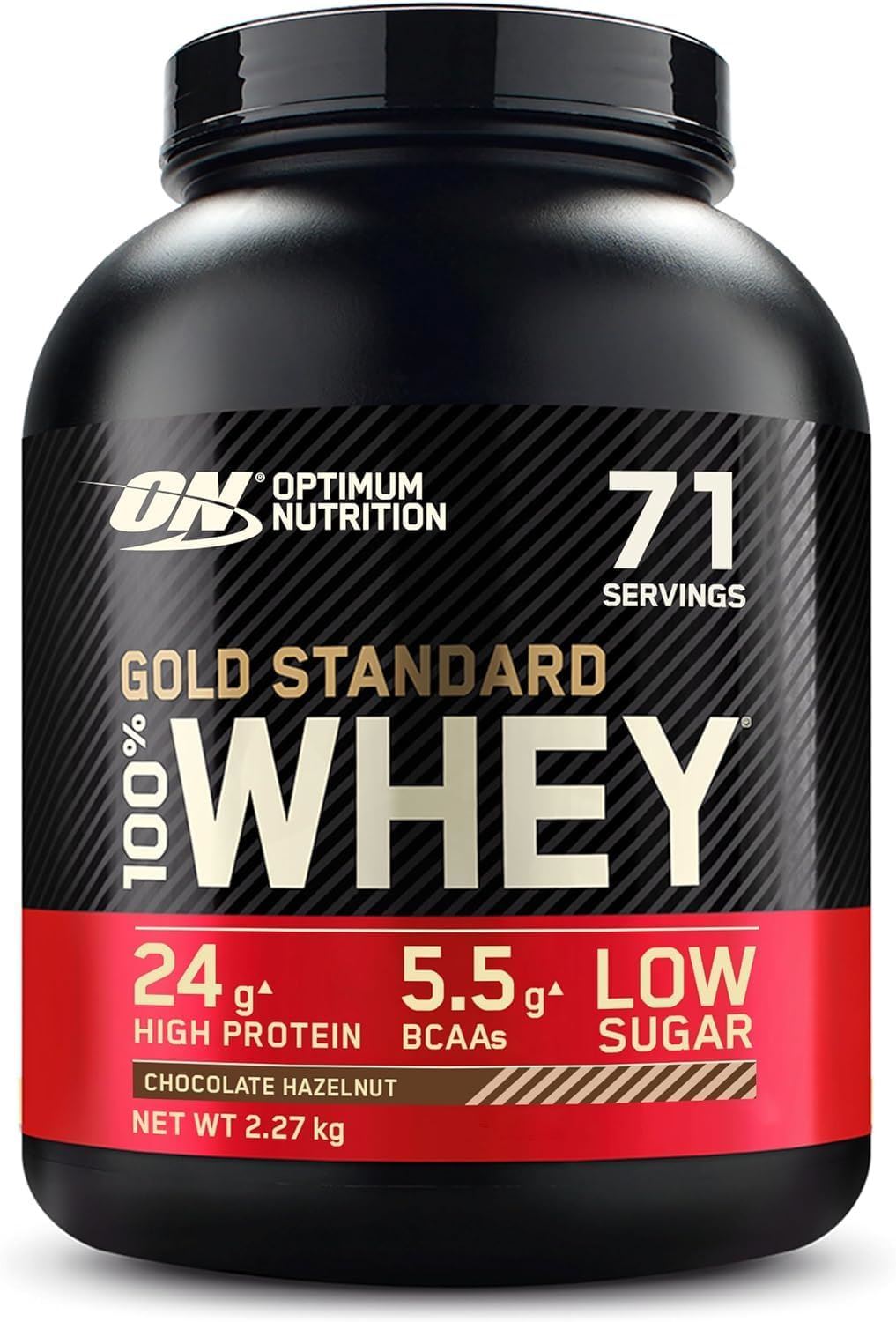 Optimum Nutrition Gold Standard 100% Whey Protein Powder - 900g/2.2kg/4.5kg