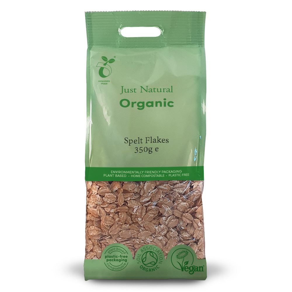 Just Natural Organic Organic Spelt Flakes 350g