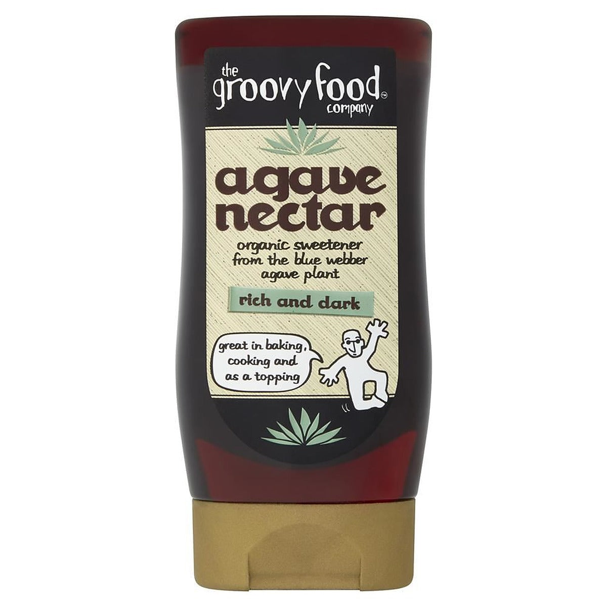 Groovy Food Company Rich and Dark Organic Agave Nectar 250ml