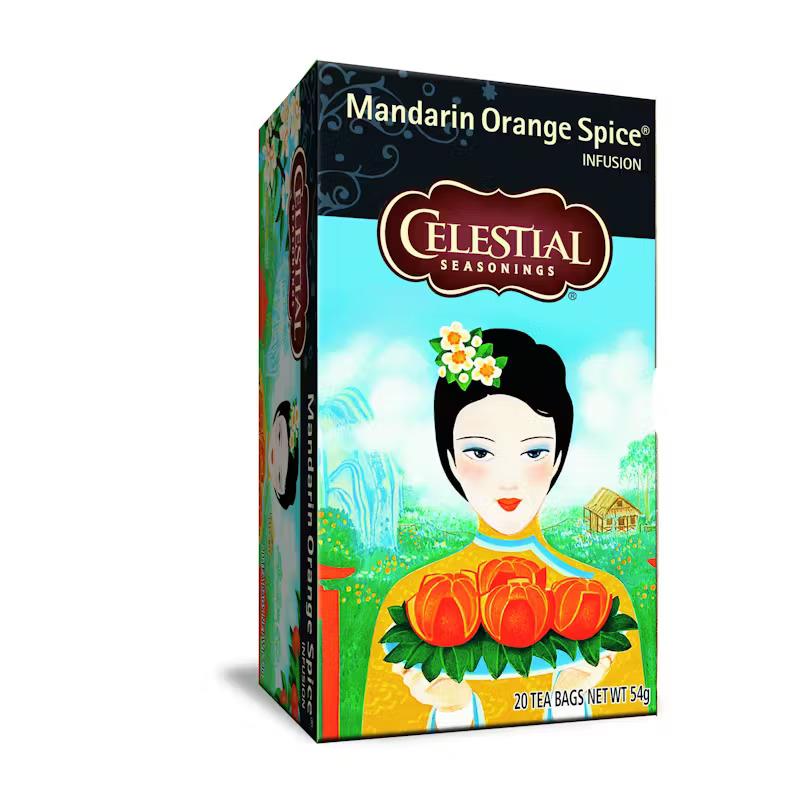 Celestial Seasonings Mandarin Orange Spice Tea 20 Bags