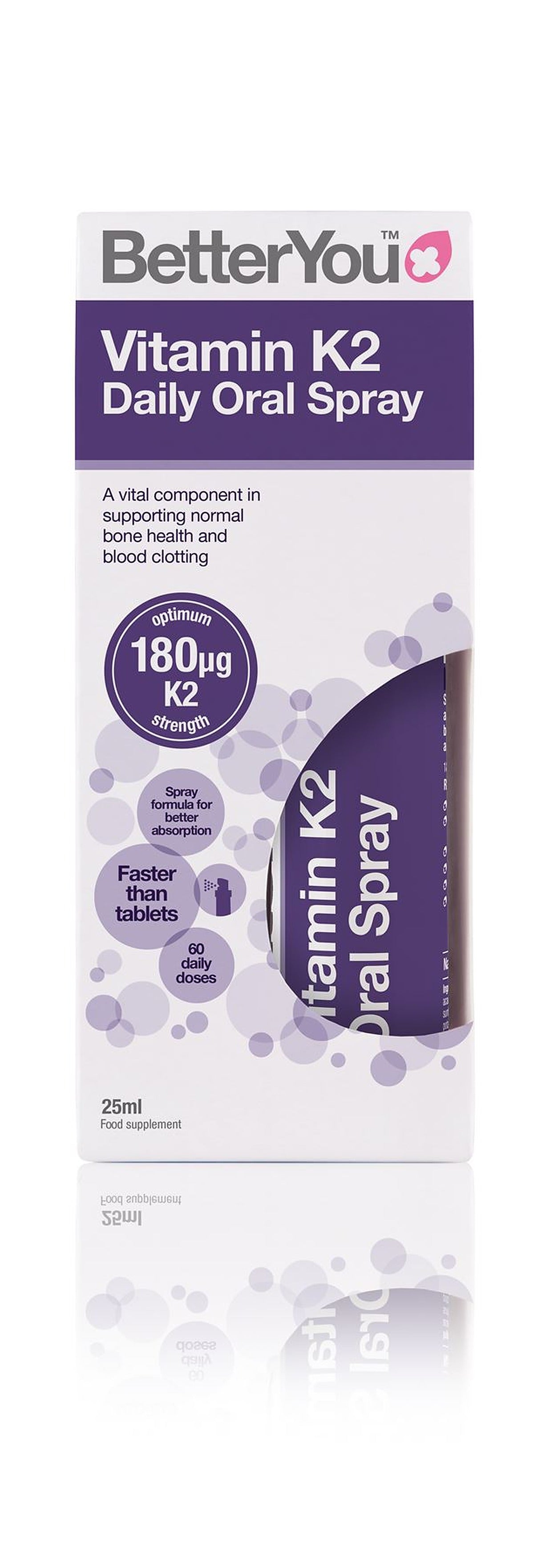 BetterYou Vitamin K2 Daily Oral Spray - 25ml - image 3