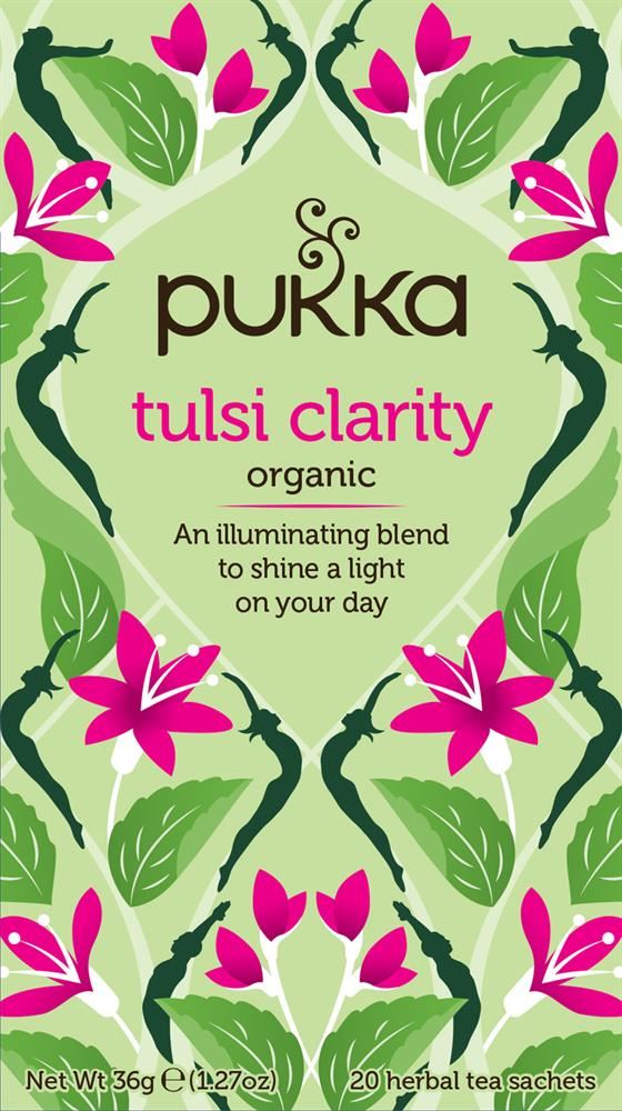 Pukka Herbs Tulsi Clarity 20 herbal teabags