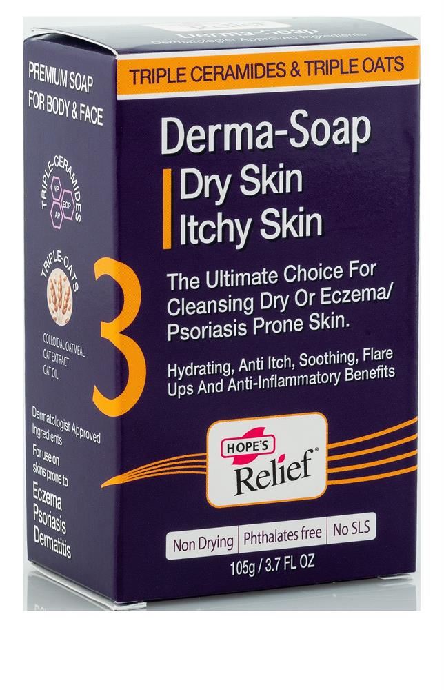 Hopes Relief Hope's Relief Derma Soap with Triple Oat & Ceramide Complex 110g