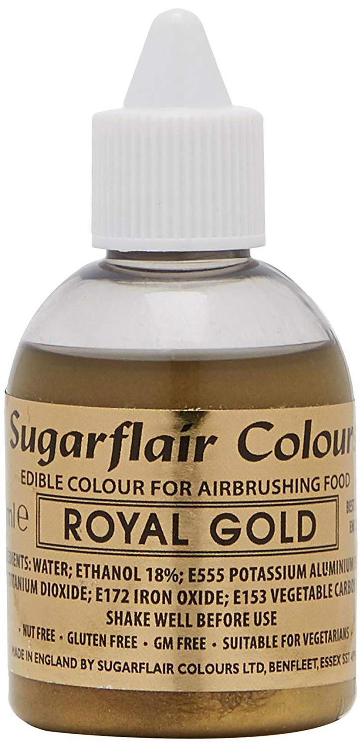 Sugarflair AIRBRUSH Edible Liquid Colours - 60ml All Shades - image 31