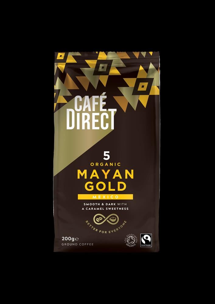 Cafedirect FT Roast & Ground Mayan Gold Organic Coffee 200g