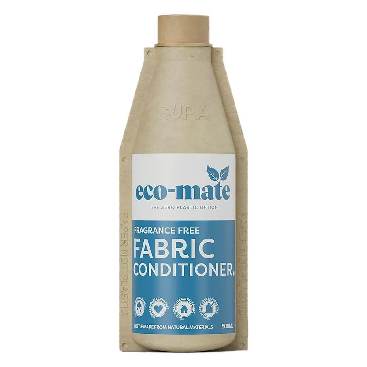 Eco-Mate Fragrance Free Fabric Conditioner 500ml