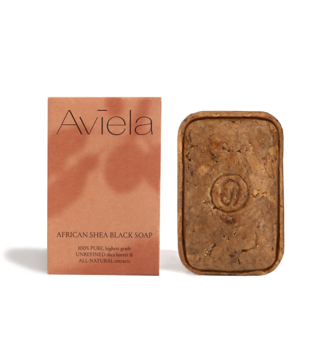 Aviela African Shea Black Soap 120g