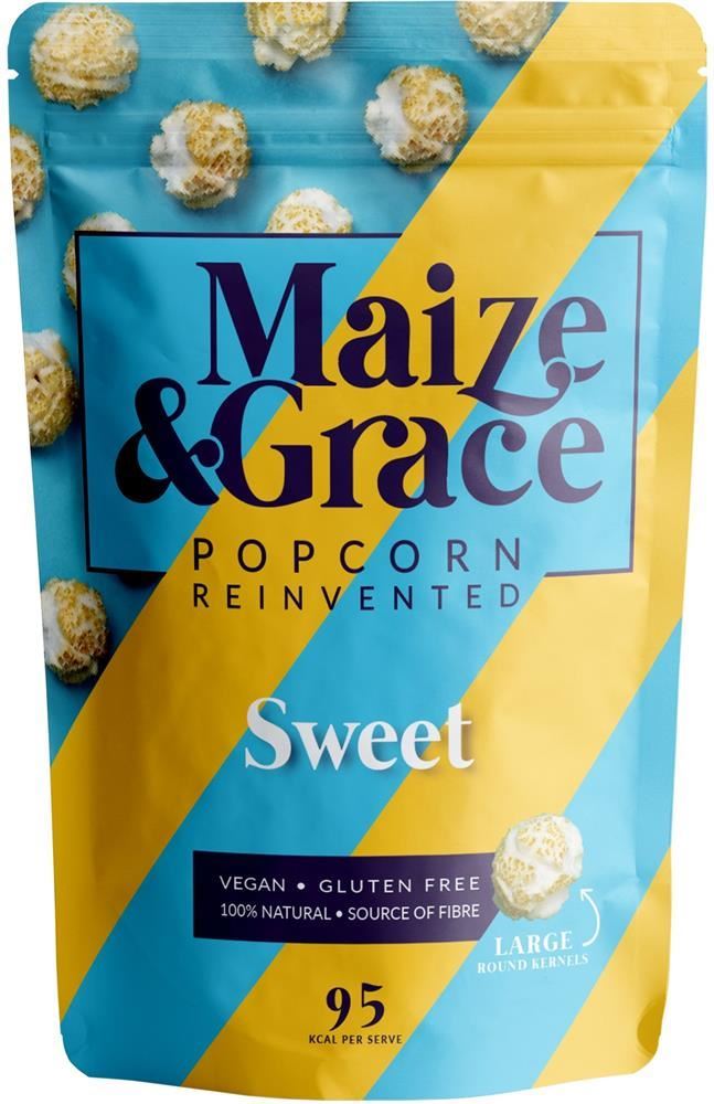 Maize and Grace Sweet Popcorn 60g - 8 Pack
