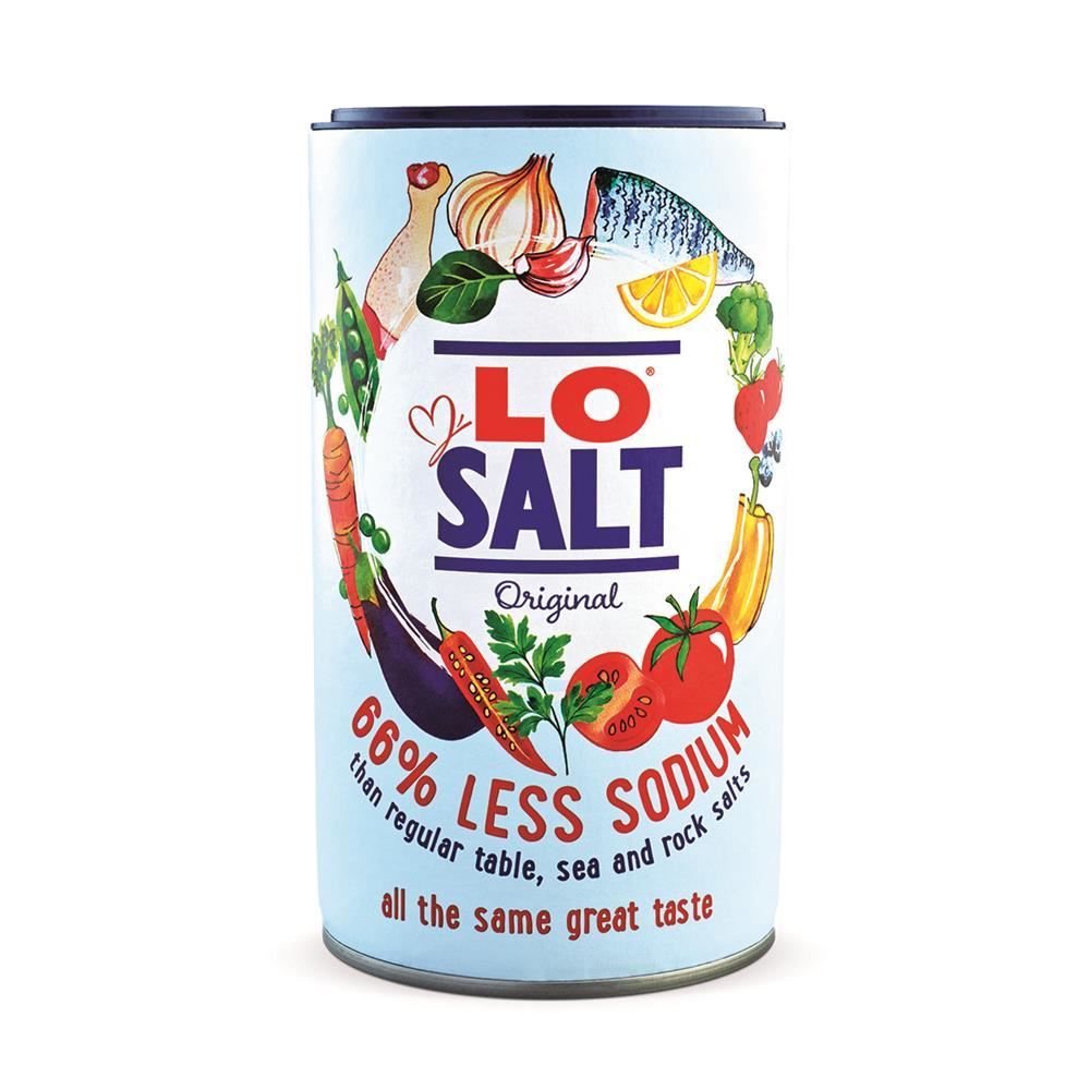 LoSalt Original Reduced Sodium Salt 350g - 6 Pack