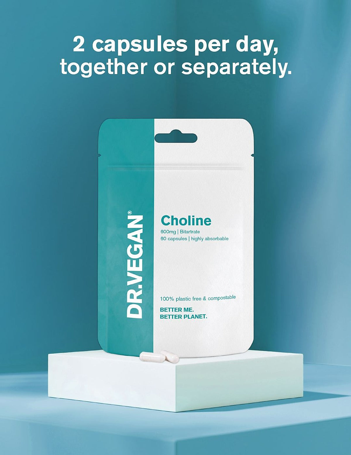 Dr. Vegan Choline - 60 Capsules - image 4
