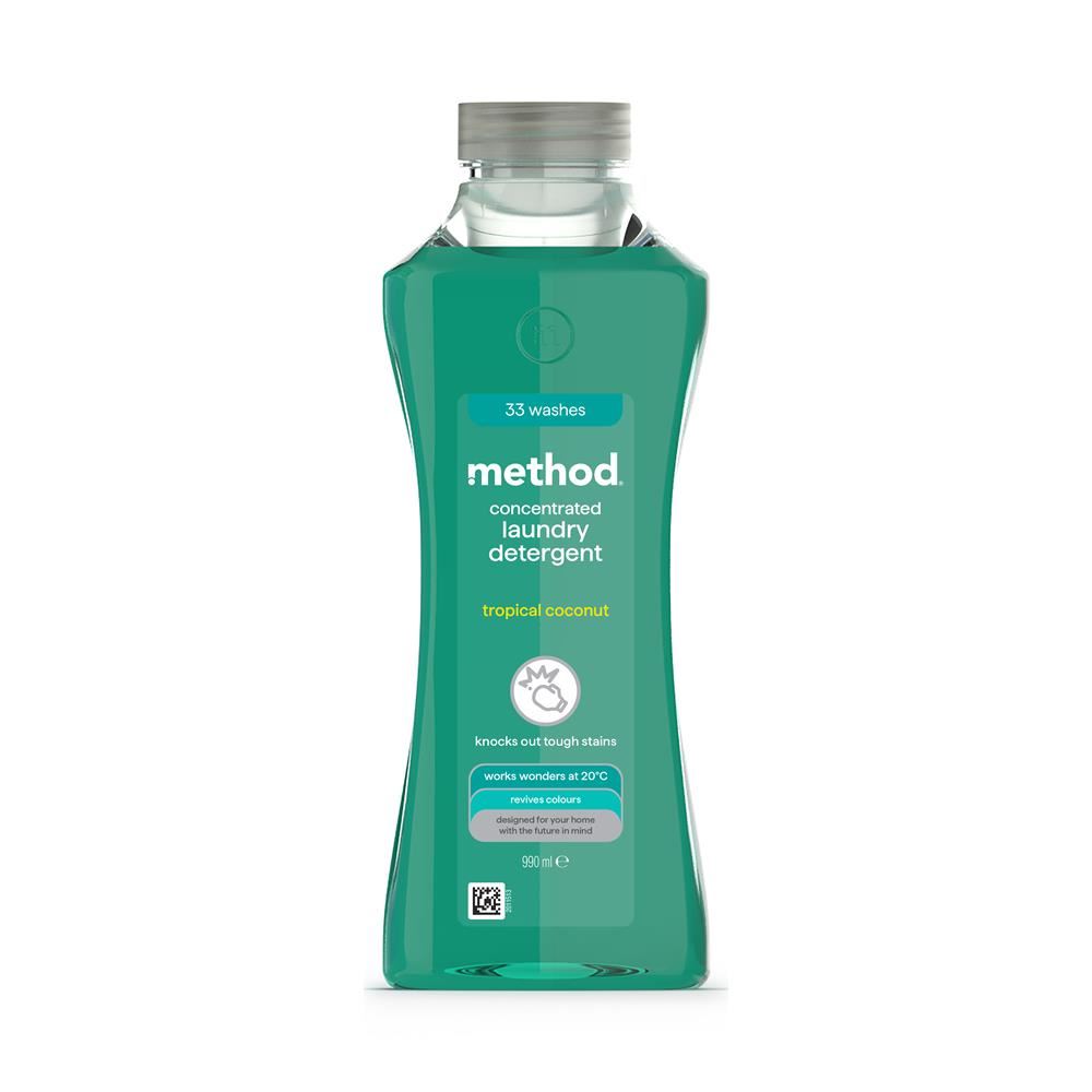 Method Laundry Liquid Tropical Coconut 990ml