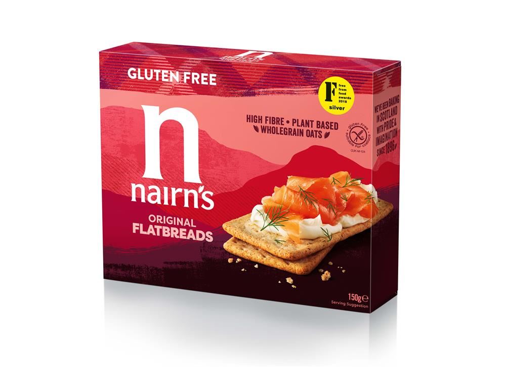 Nairns Gluten Free Original Flatbreads 150g