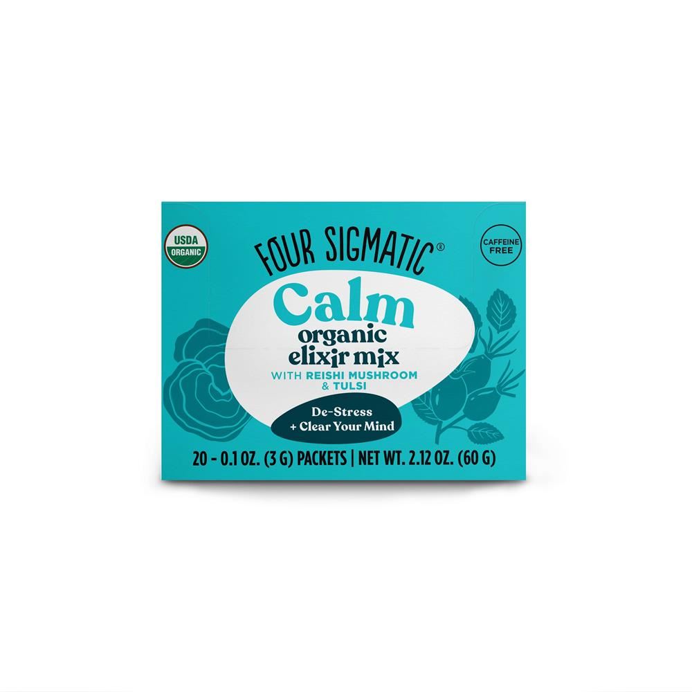 Four Sigma Foods Calm Reishi Elixir 20 Sachets