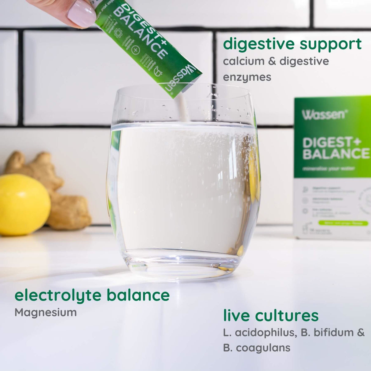 Wassen Digest + Balance 14 Sachets