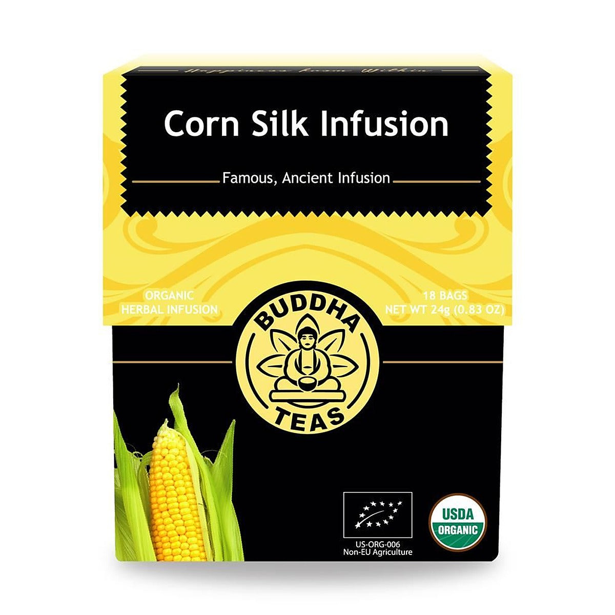 Buddha Teas Organic Corn Silk Tea 18 tea bags