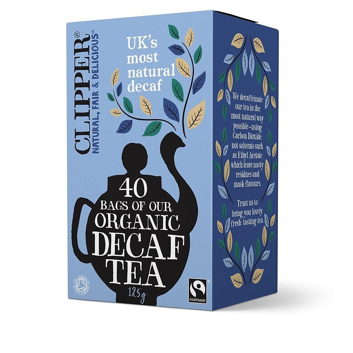 Clipper Organic and Fair Trade Everyday Decaf Tea 40 Bags