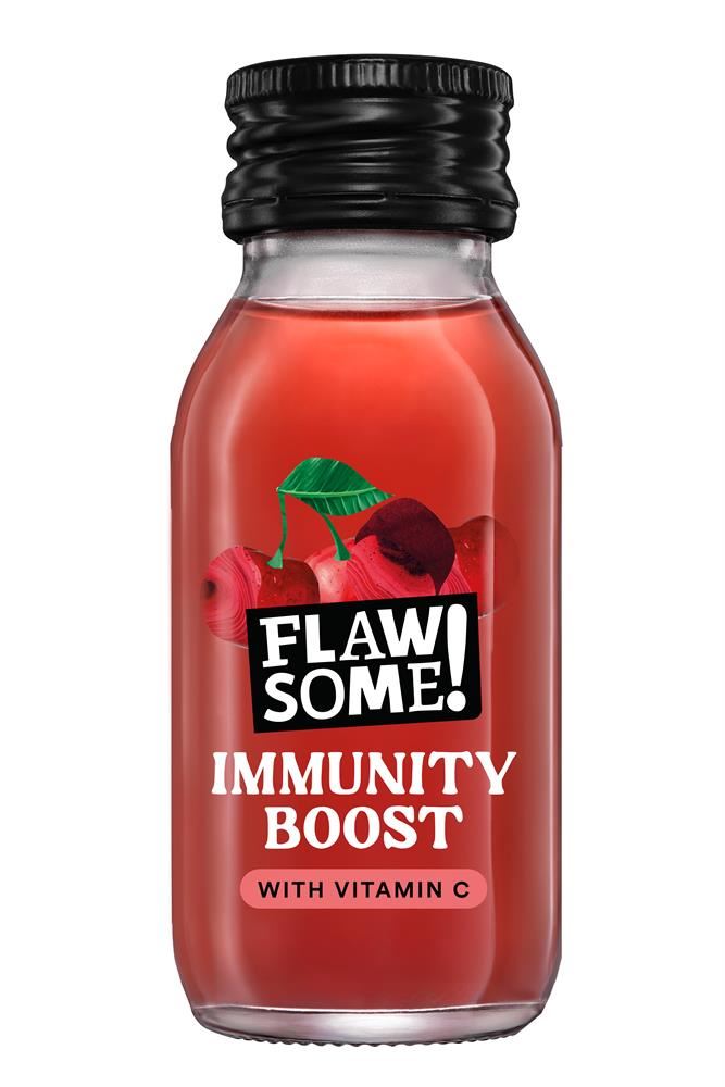 Flawsome! Immune Boost Cherry + Vitamin C Health Shot Glass 60ml