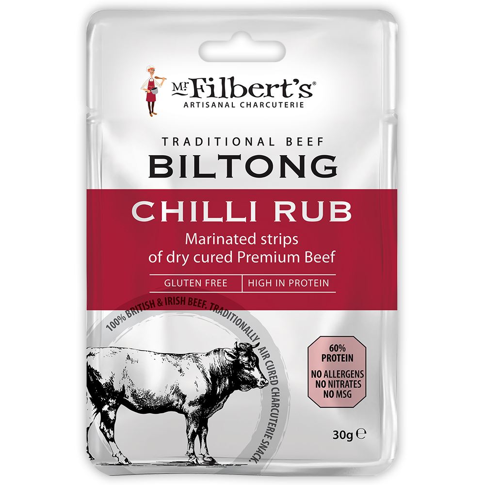 Mr Filberts Chilli Biltong 30g