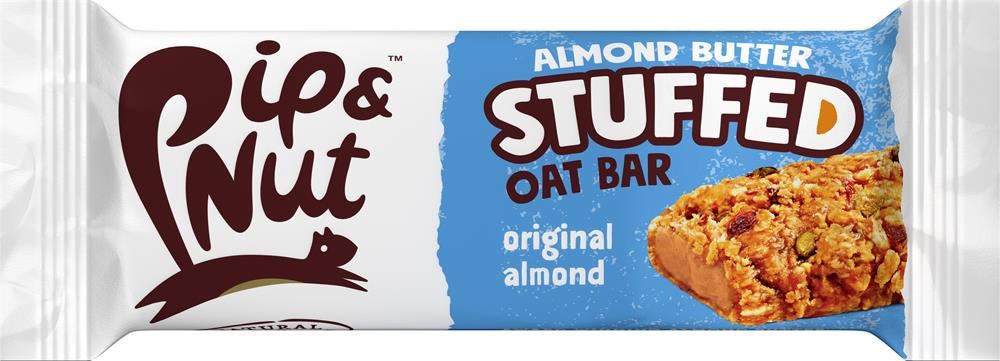 Pip and Nut Pip & Nut Almond Butter Stuffed Original Oat Bar 45g - 15 Pack