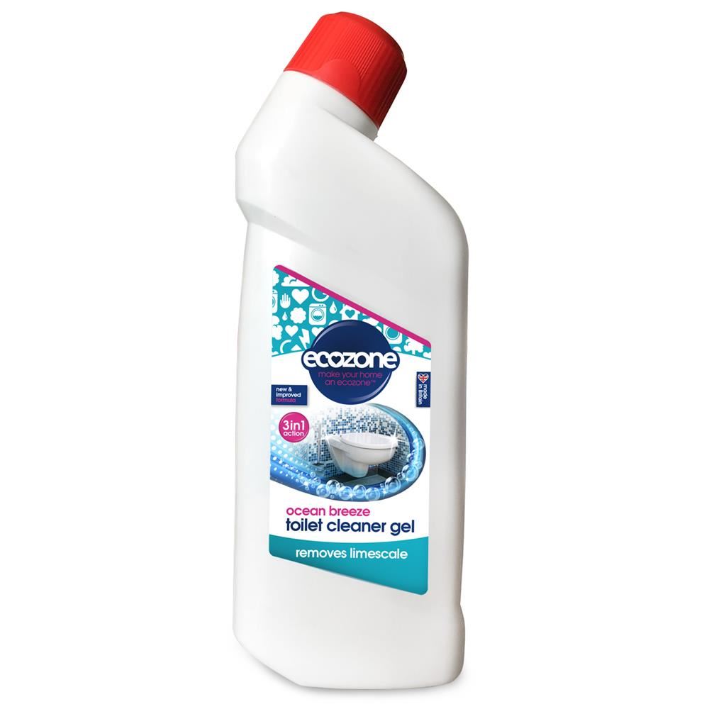 Ecozone 3 in 1 Toilet Cleaner Ocean Breeze 750ml