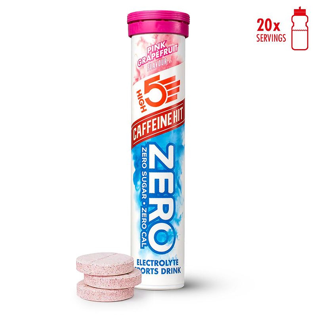 High 5 Zero Electrolyte Sports Hydration Drink - 20 Tablets- All Flavours - Pack of 8 - image 23
