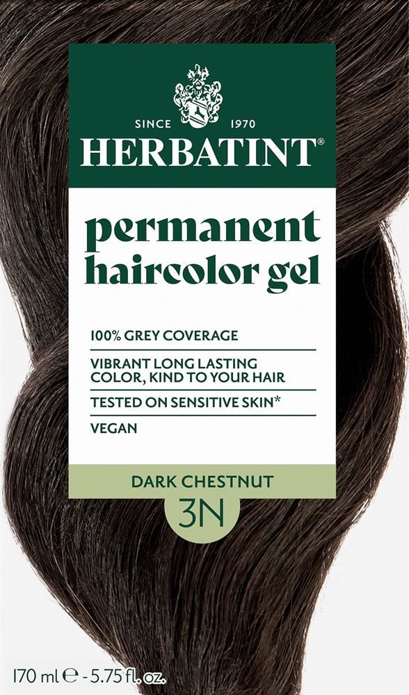 Herbatint Dark Chestnut Ammonia Free hair Colour 3N 150ml