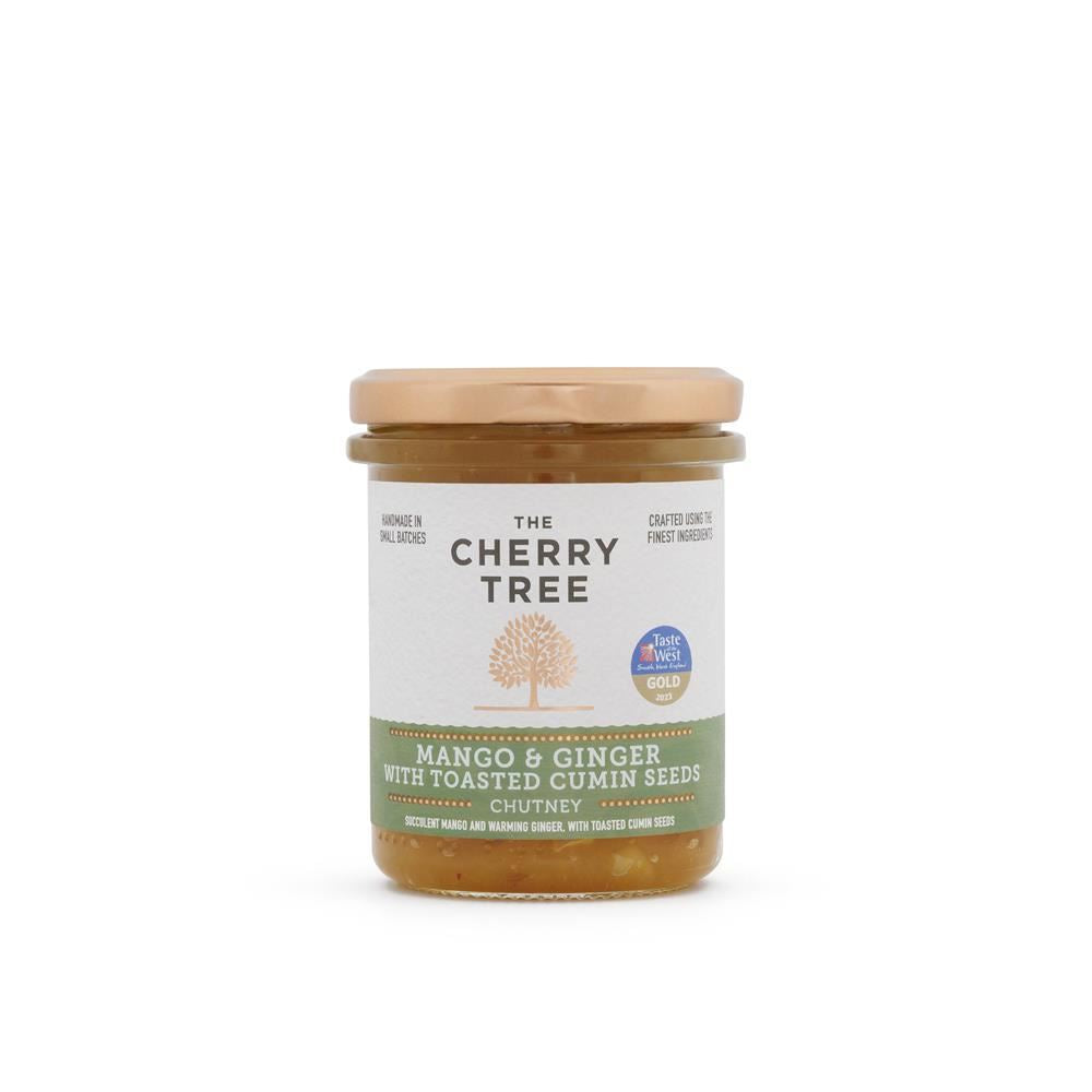 The Cherry Tree Mango and Ginger Chutney with Toasted Cumin Seeds 210g