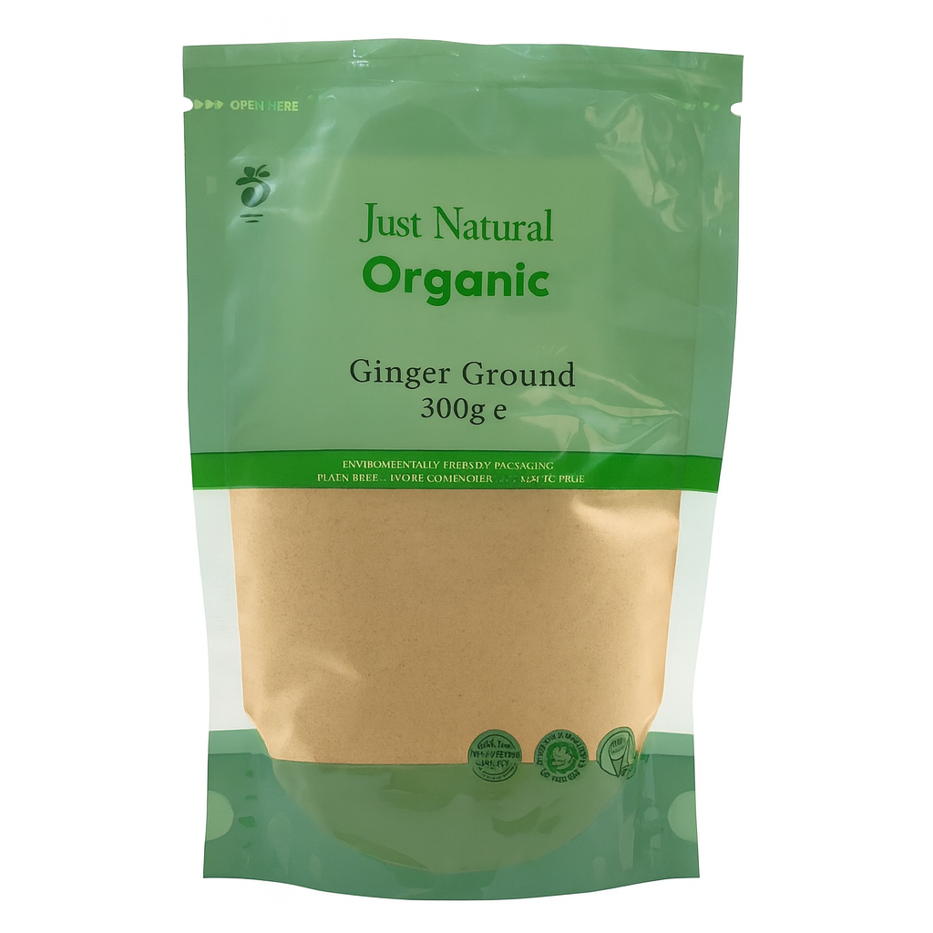 Just Natural Herbs Organic Ground Ginger 300g
