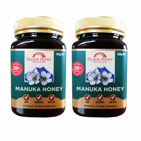 Nelson Manuka Honey MGO 200+ - 250g / 500g / 1kg