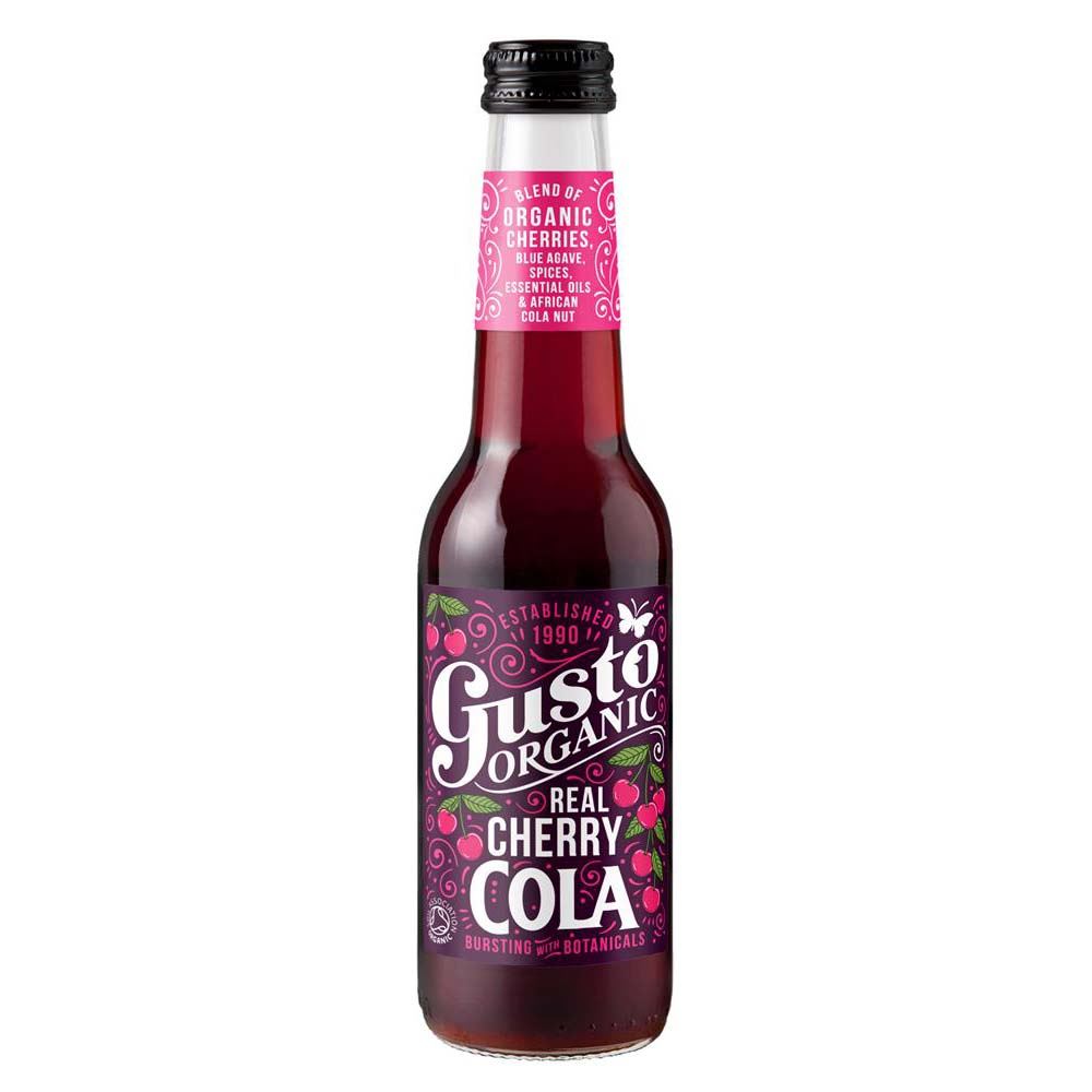 Gusto Organic Real Cherry Cola 275ml
