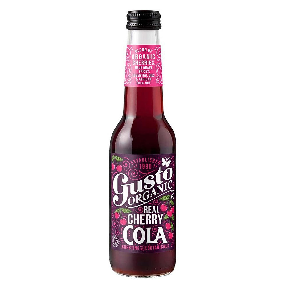 Gusto Organic Real Cherry Cola 275ml