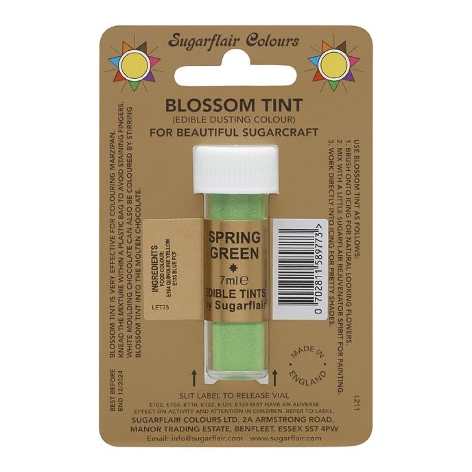 Sugarflair BLOSSOM TINT Edible Food Colour Powder - 7ml