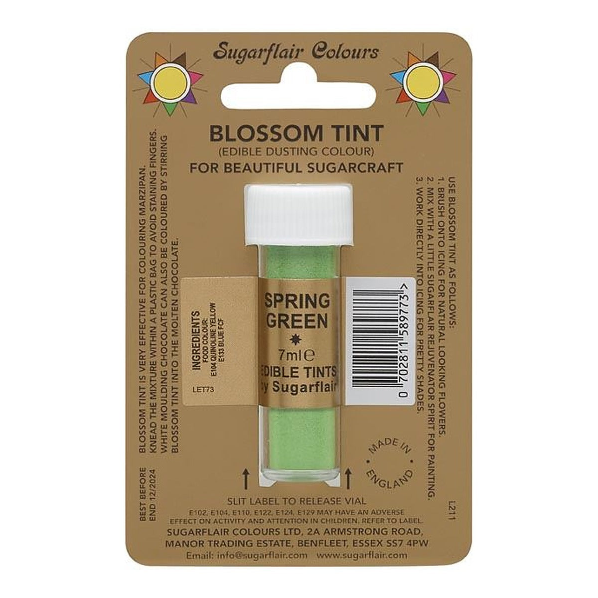 Sugarflair BLOSSOM TINT Edible Food Colour Powder - 7ml - image 22