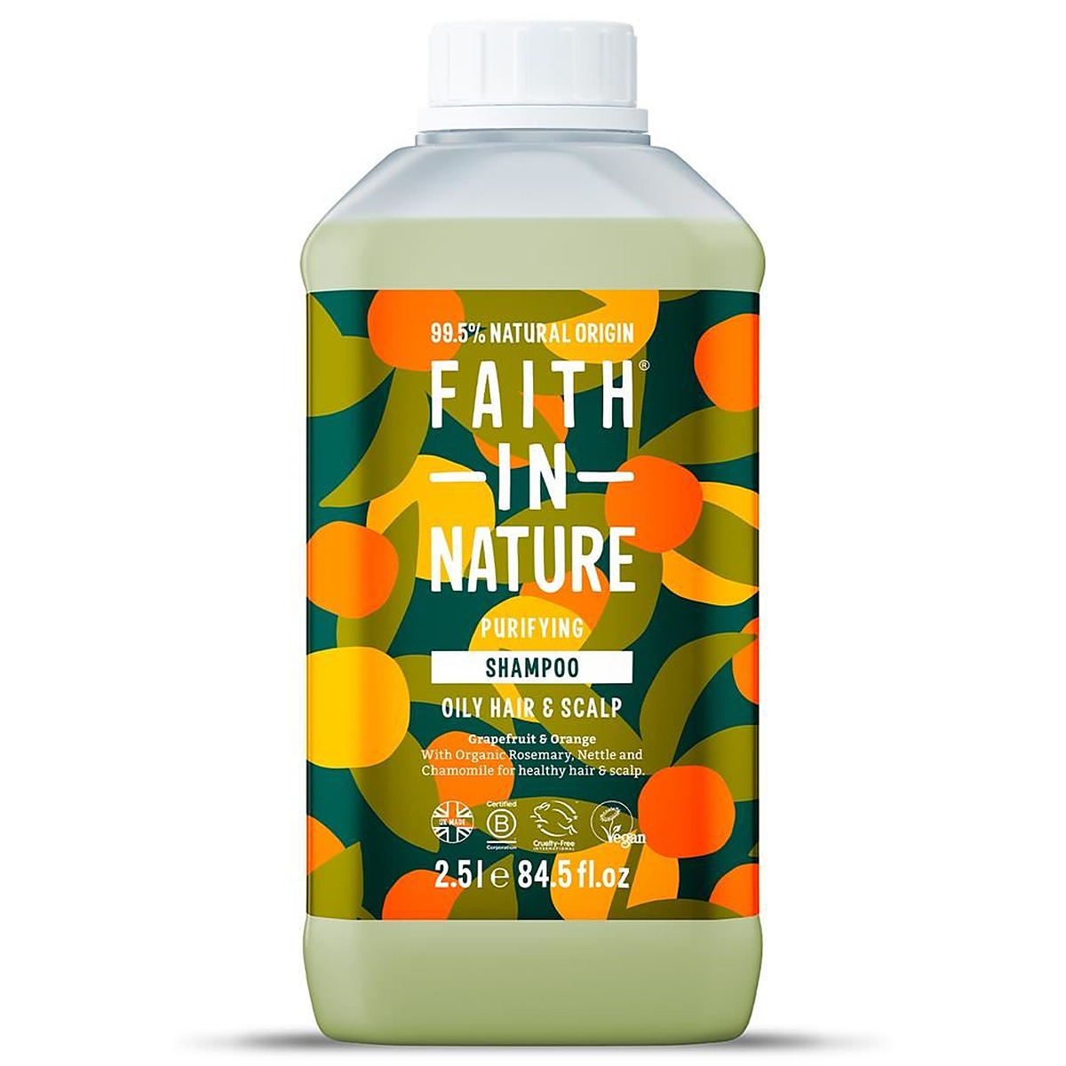 Faith in Nature Grapefruit & Orange Shampoo 2.5 Litre