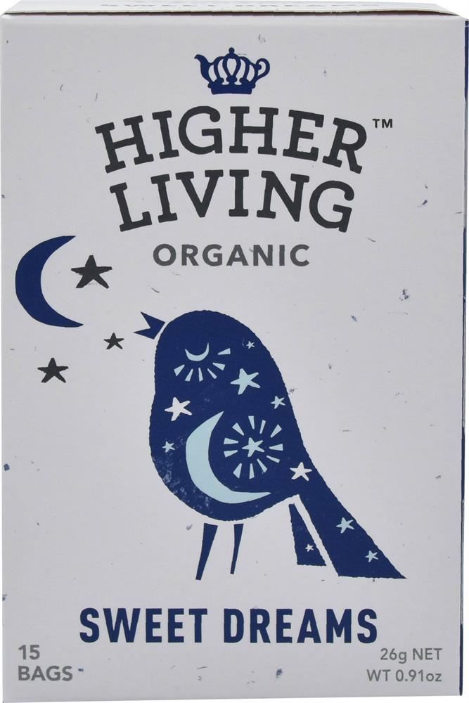 Higher Living Sweet Dreams Organic Mood Infusion - 15 bags