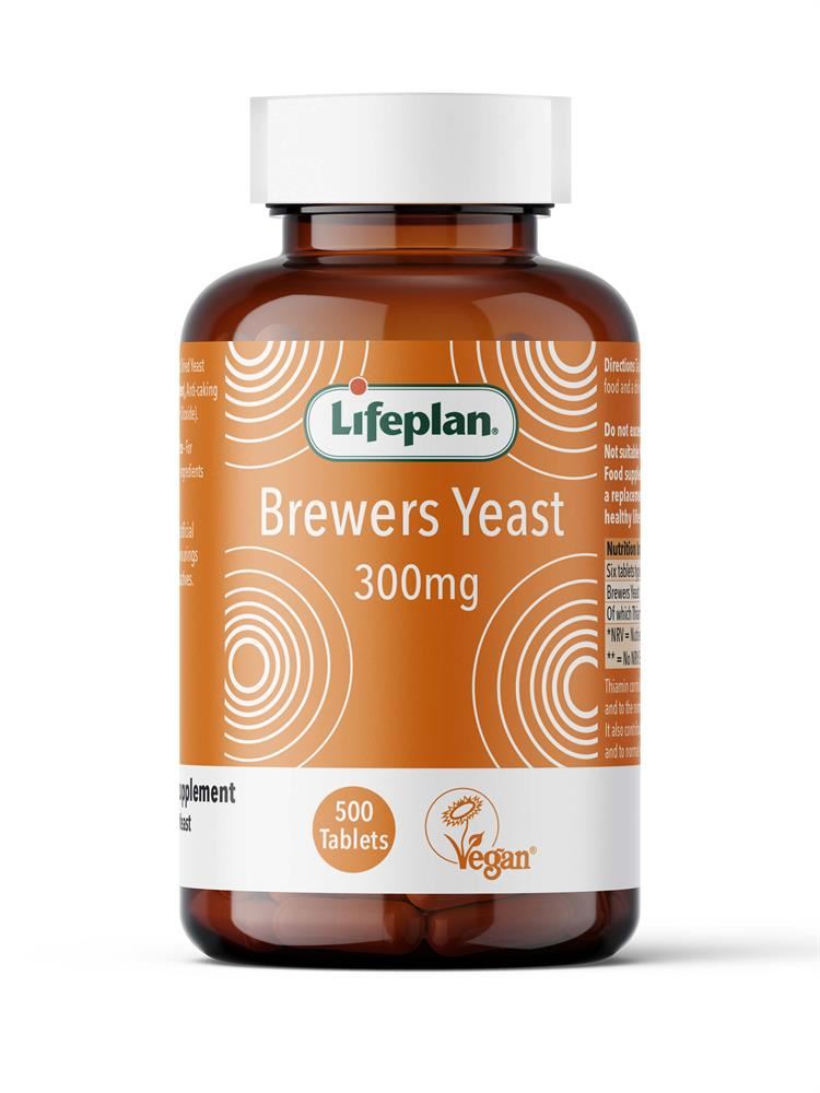 Lifeplan Brewers Yeast 500 Tablets